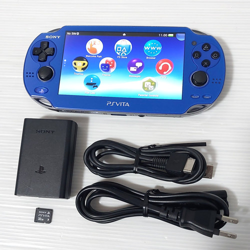 Console sony vita blu - console, ps
