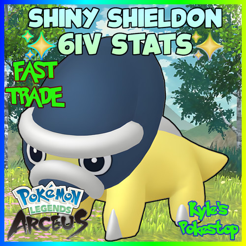 6iv shiny shieldon - 6iv,