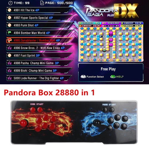 Console pandora box arcade con - console,