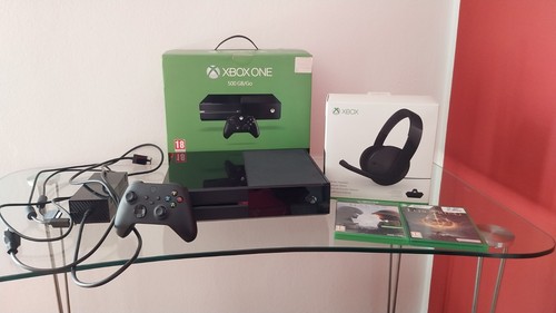 Microsoft xbox one 500gb - xbox, con