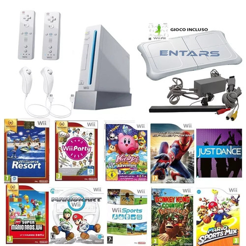 Nintendo wii console 2 - console,