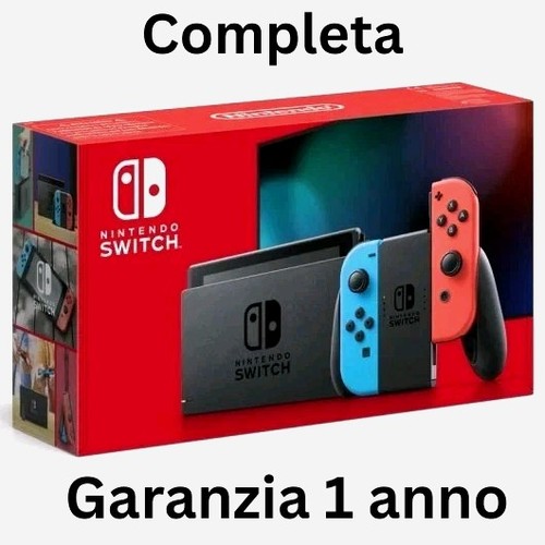 Nintendo switch console blu - console,